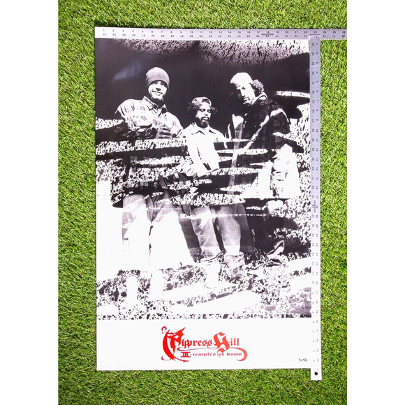 Cypress Hill 3 Temples Of Boom Group Photo Poster 1996 Vintage Funky Enterprises - Picture 8 of 8